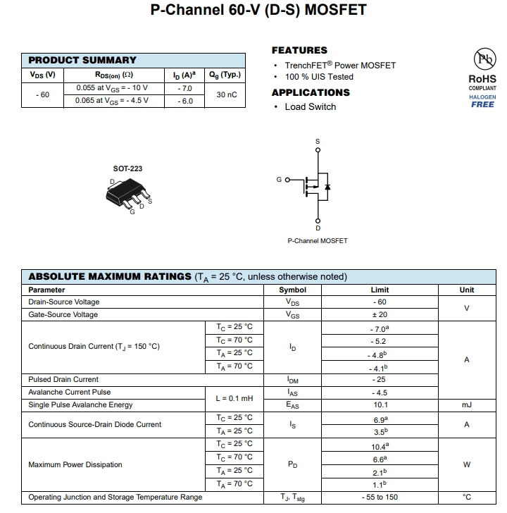 STN3PF06參數(shù) STN3PF06參數(shù)