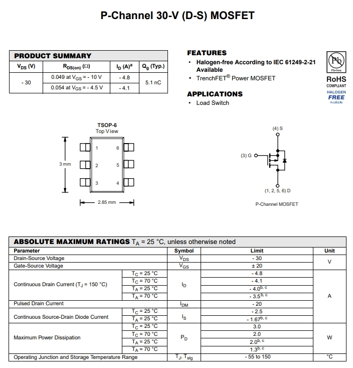 IRLMS6802TRPBF參數(shù) IRLMS6802TRPBF參數(shù)